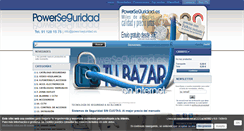 Desktop Screenshot of powerseguridad.es